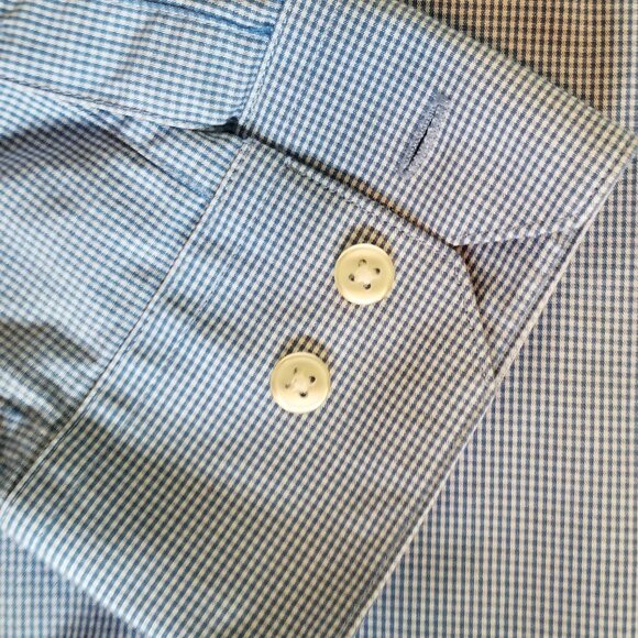 Perry Ellis dress shirt, size 15.5 neck - Picture 7 of 9